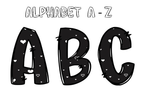 Black and Heart Alphabet Sublimation: A Designer's Honest Take