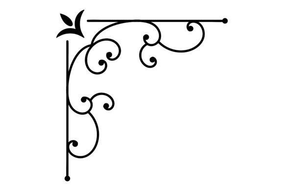 Curl Line Abstract SVG: A Designer's Guide to This Ornate Vector