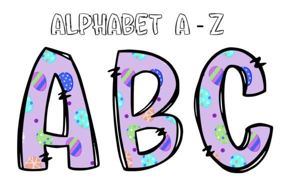Easter Egg Alphabet Sublimation: Creative Uses for Your PNG Set
