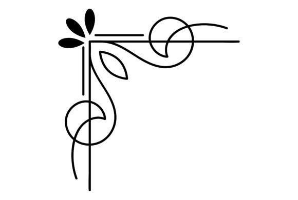 Elevate Your Projects with a Premium Flourish Ornament SVG