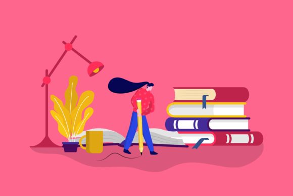 Flat Illustration Dream Sketch: A Fresh Take on Educational Visuals
