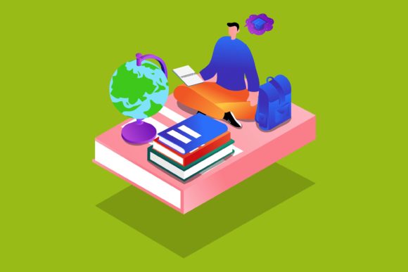 Flat Illustration Knowledge Journey: A Visual Toolkit for Education