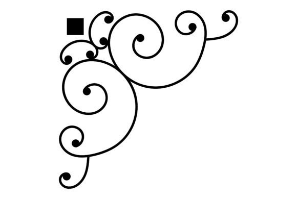 Ornament Border SVG: A Hand-Drawn Vector for Timeless Design