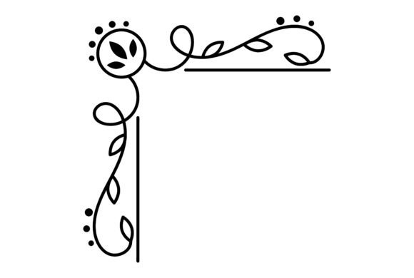 Swirl Abstract Drawing: Dynamic Ornamental Clipart for Modern Design
