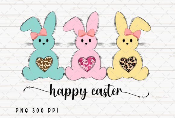 Three Bunny Heart Happy Easter PNG: A Designer's Guide